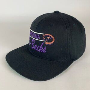 Arizona Diamondbacks MLB Black American Needle Snapback Hat